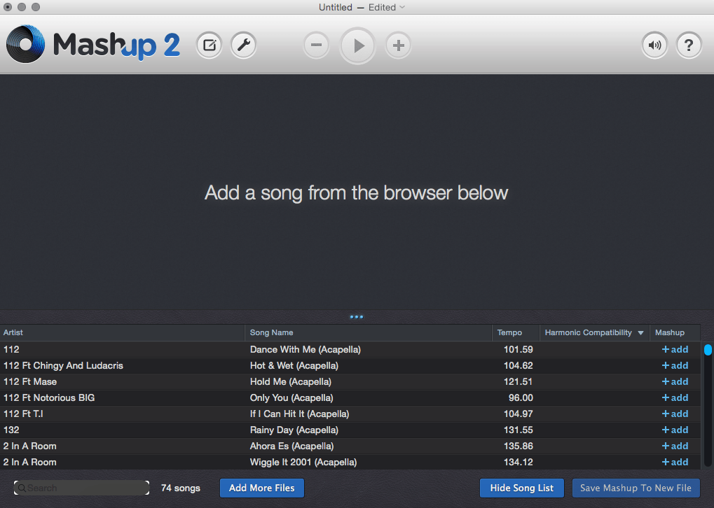 Mixed In Key Mashup For Mac